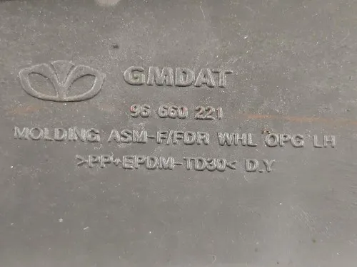 Modanatura Paracolpi Parafango ANT SX 96660221 Opel Antara A 2011