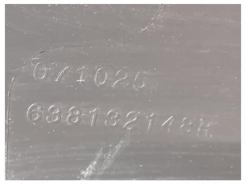 Modanatura Paracolpi Parafango ANT SX 638132148R Renault Captur I 2017