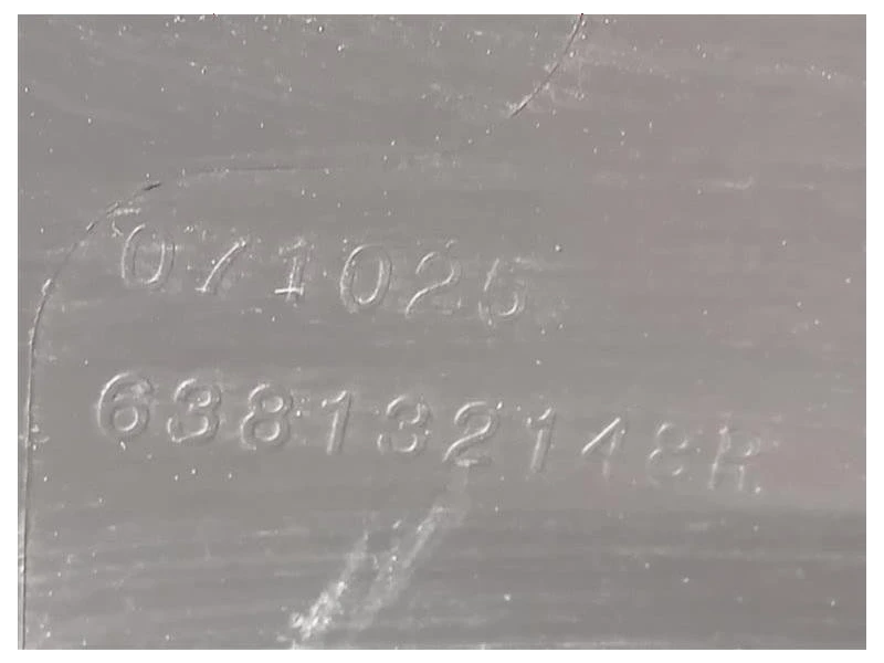 Modanatura Paracolpi Parafango ANT SX 638132148R Renault Captur I 2017