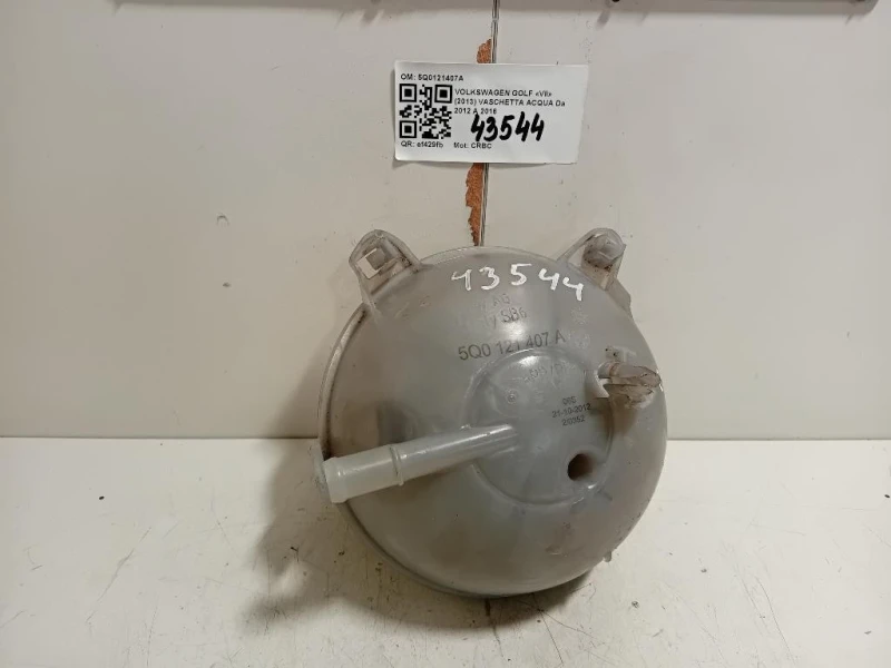 Vaschetta Acqua 5Q0121407A Volkswagen GOLF VII 2013