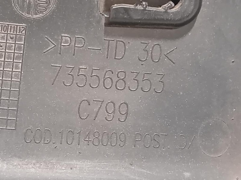 Modanatura Paracolpi Parafango POST DX 735568353 Fiat 500L 2013