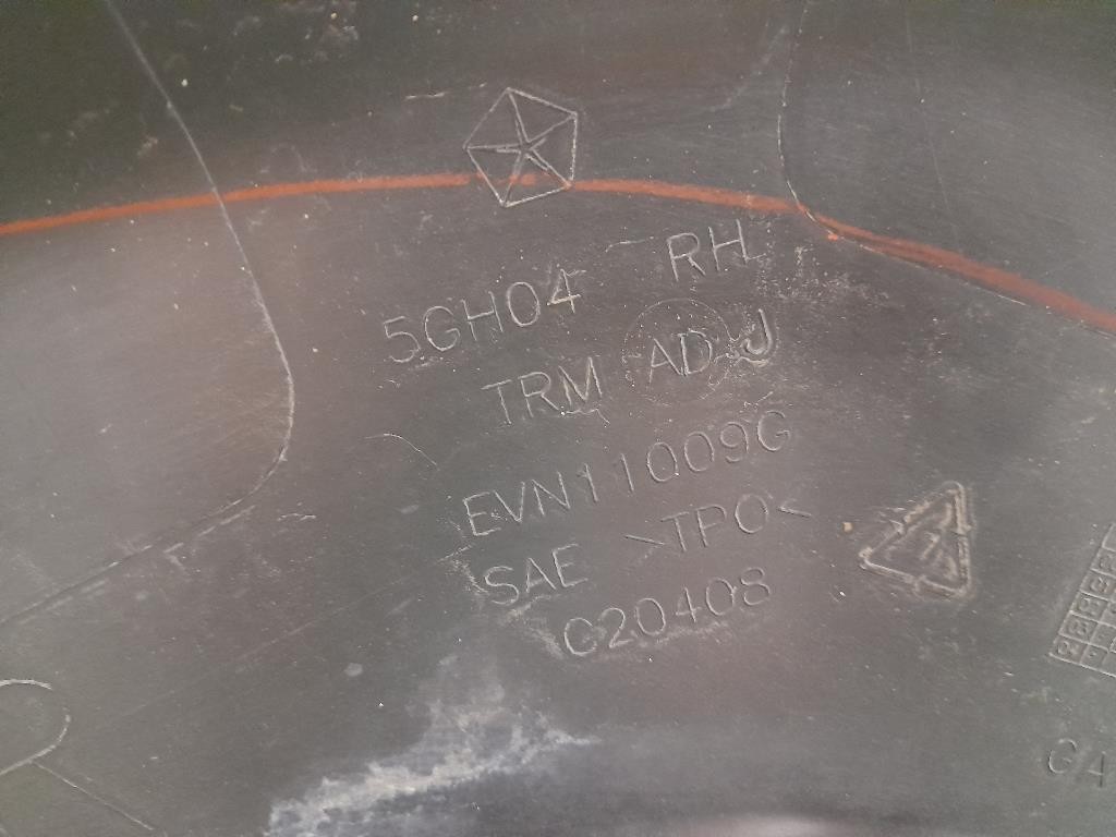 Modanatura Paracolpi Parafango POST DX 5GH04TRM Jeep Cherokee III 2002