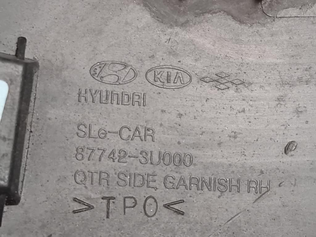 Modanatura Paracolpi Parafango POST DX 87742-3U000 Kia Sportage IV 2018