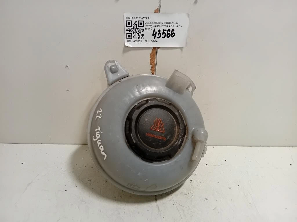 Vaschetta Acqua 5Q0121407AA Volkswagen Tiguan II 2020