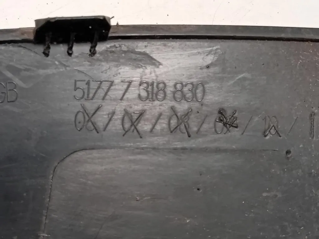 Modanatura Paracolpi Parafango POST DX 5177 7 318 830 Mini MINI Cooper F55 2014