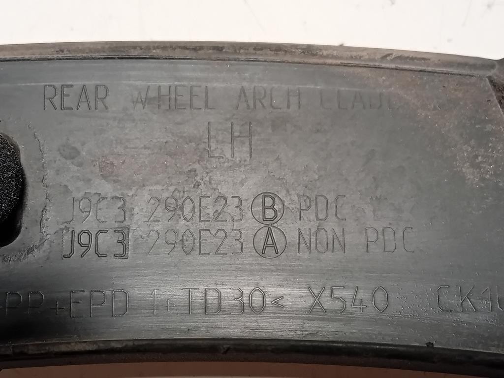 Modanatura Paracolpi Parafango POST SX J9C3290E23 Jaguar E-pace 2017