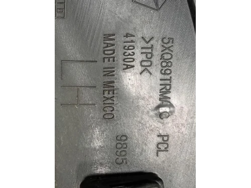 Modanatura Paracolpi Parafango POST SX 41930A Jeep Compass III 2017