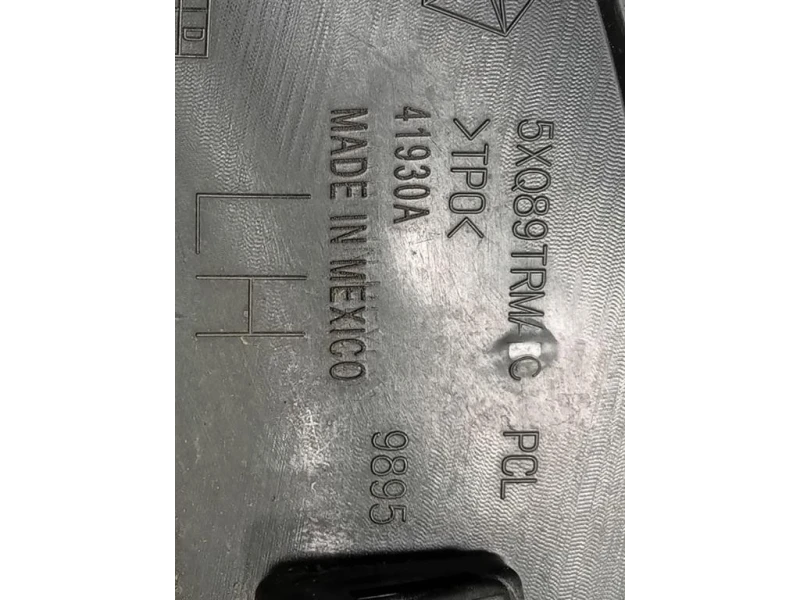 Modanatura Paracolpi Parafango POST SX 41930A Jeep Compass III 2017