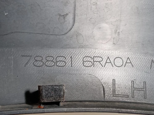 Modanatura Paracolpi Parafango POST SX 78861-6RAOA Nissan JUKE I 2014