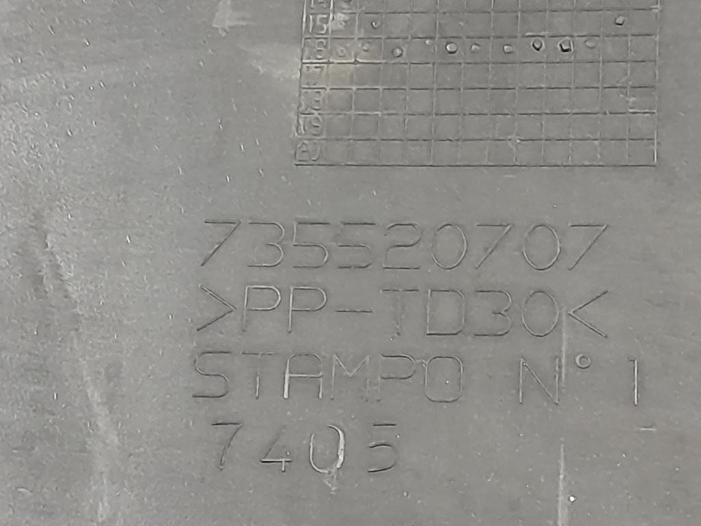 Modanatura Paracolpi Paraurti POST 1 PZ 735520707 Fiat Panda III 2012