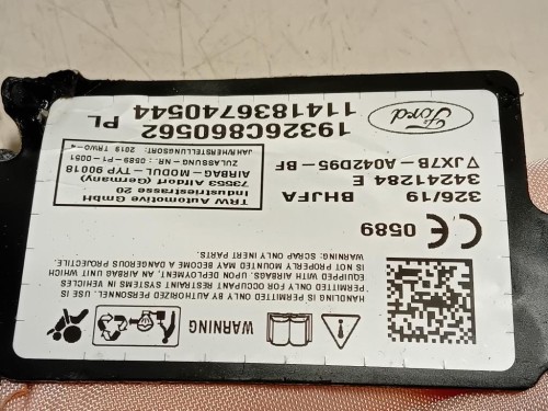 Air-bag A Tendina SX JX7B-A042D95-BF Ford Focus V 2018