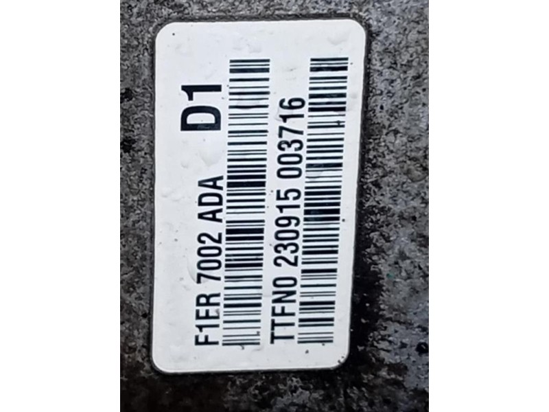 Cambio F1ER7002 ADA 6 MARCE MANUALE Ford Focus IV 2014