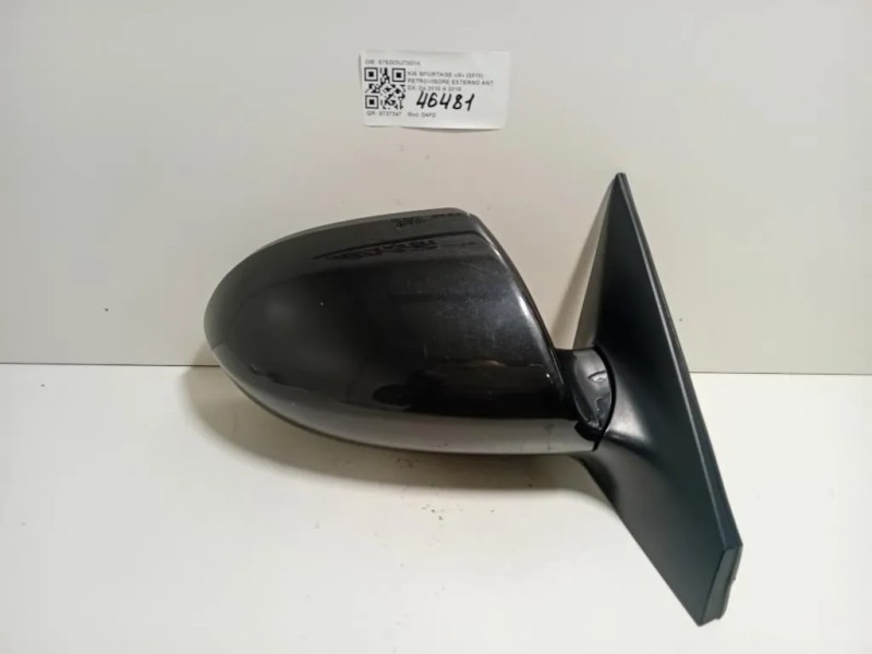 Retrovisore Esterno ANT DX 876203U7001K Kia Sportage III 2010