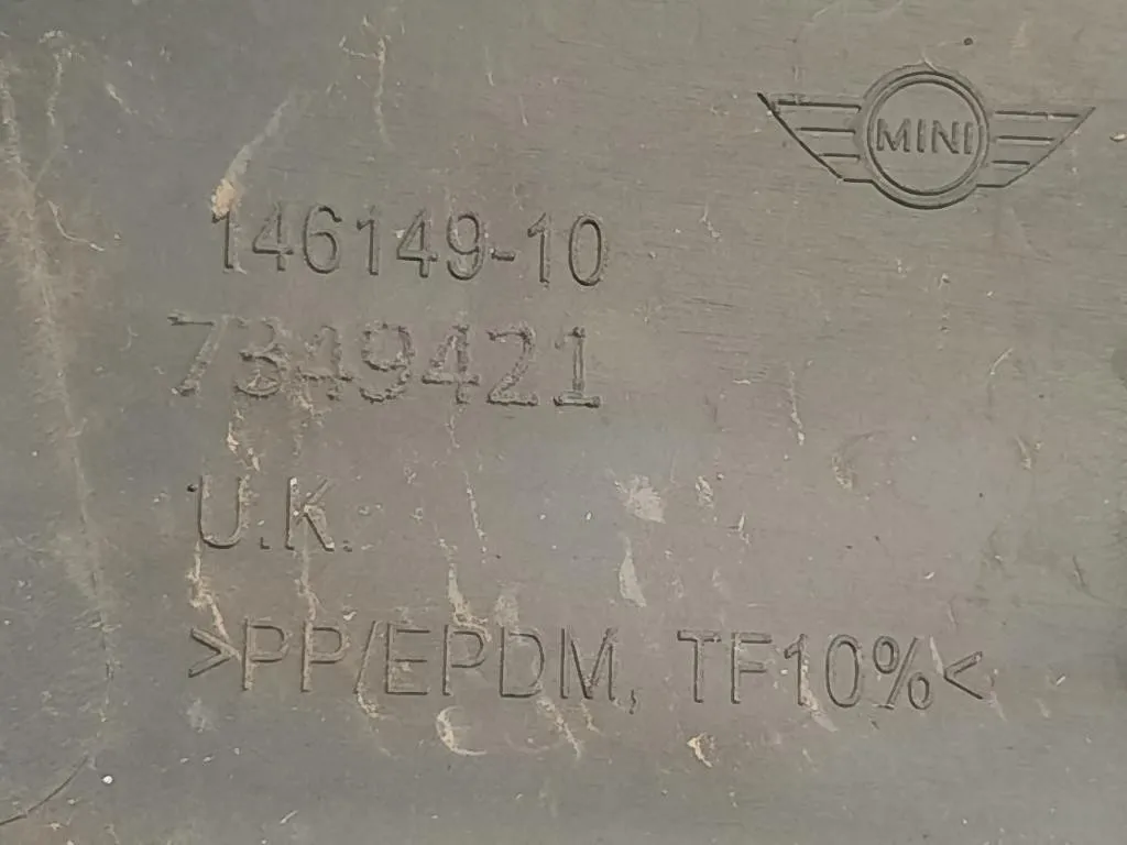 Modanatura Paracolpi Passaruota ANT DX 146149-10 Mini MINI Cooper R57 Cabrio 2007