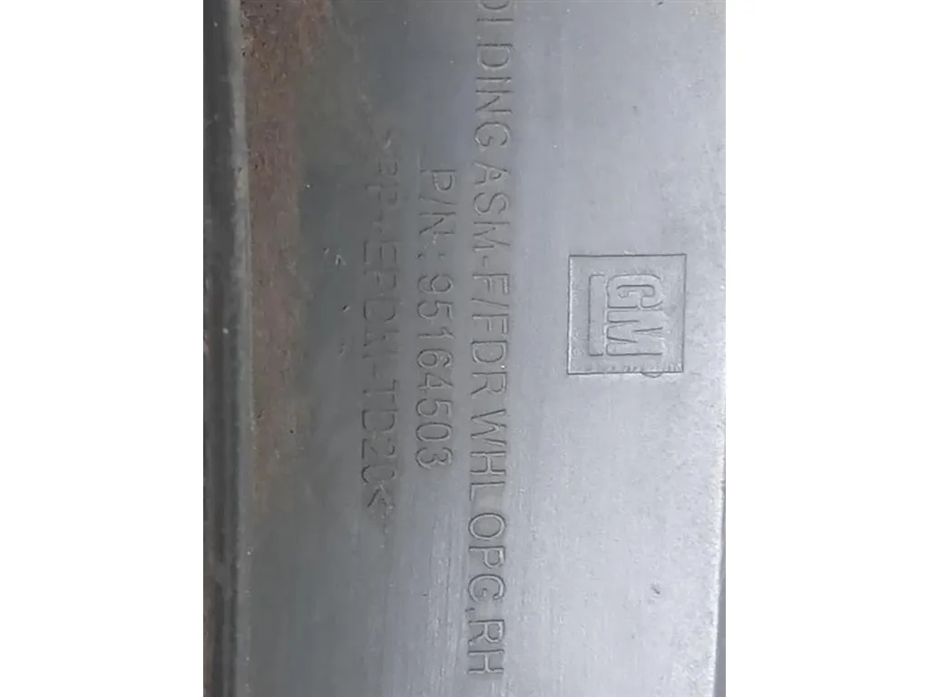 Modanatura Paracolpi Passaruota ANT DX 95164503 Opel Mokka 2013