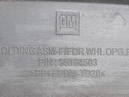 Modanatura Paracolpi Passaruota ANT DX 95164503 Opel Mokka 2013