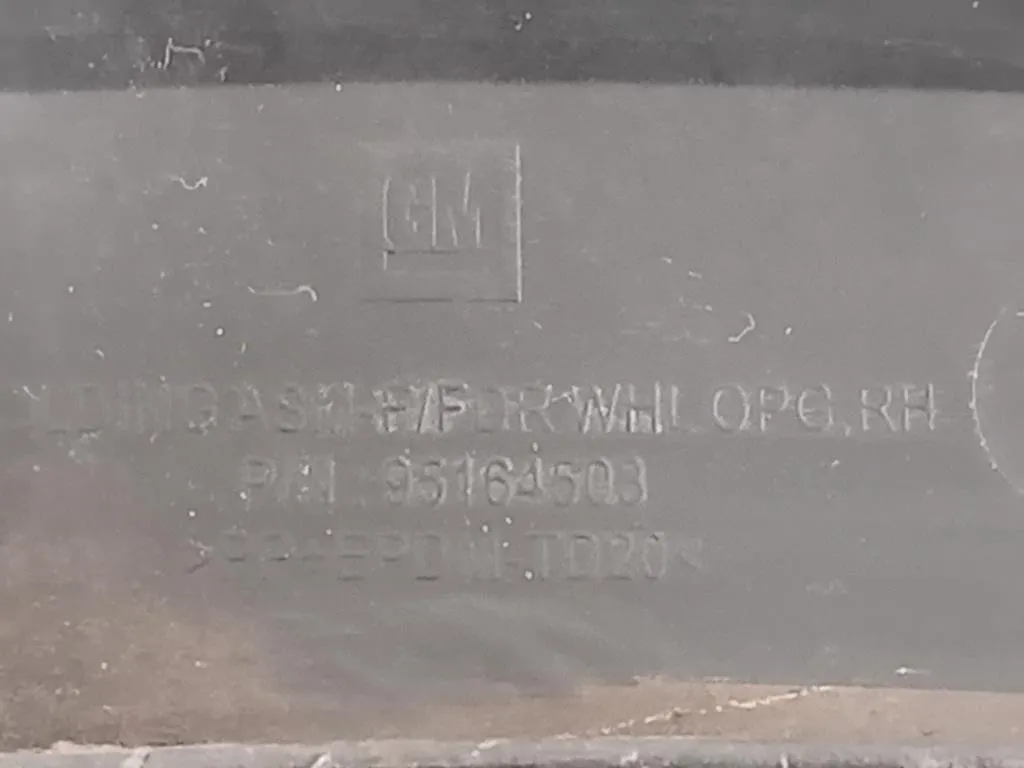 Modanatura Paracolpi Passaruota ANT DX 95164503 Opel Mokka 2013