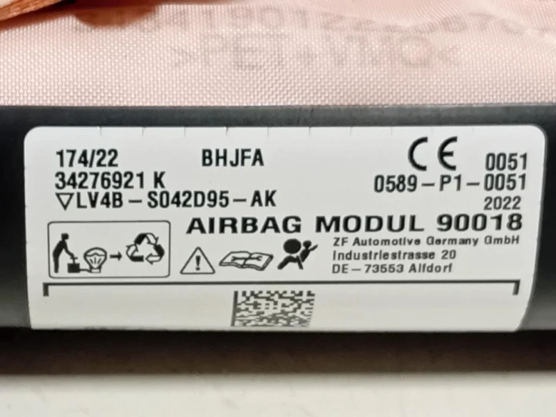 Air-bag A Tendina SX LV4B-S042D95-AK Ford KUGA III 2020