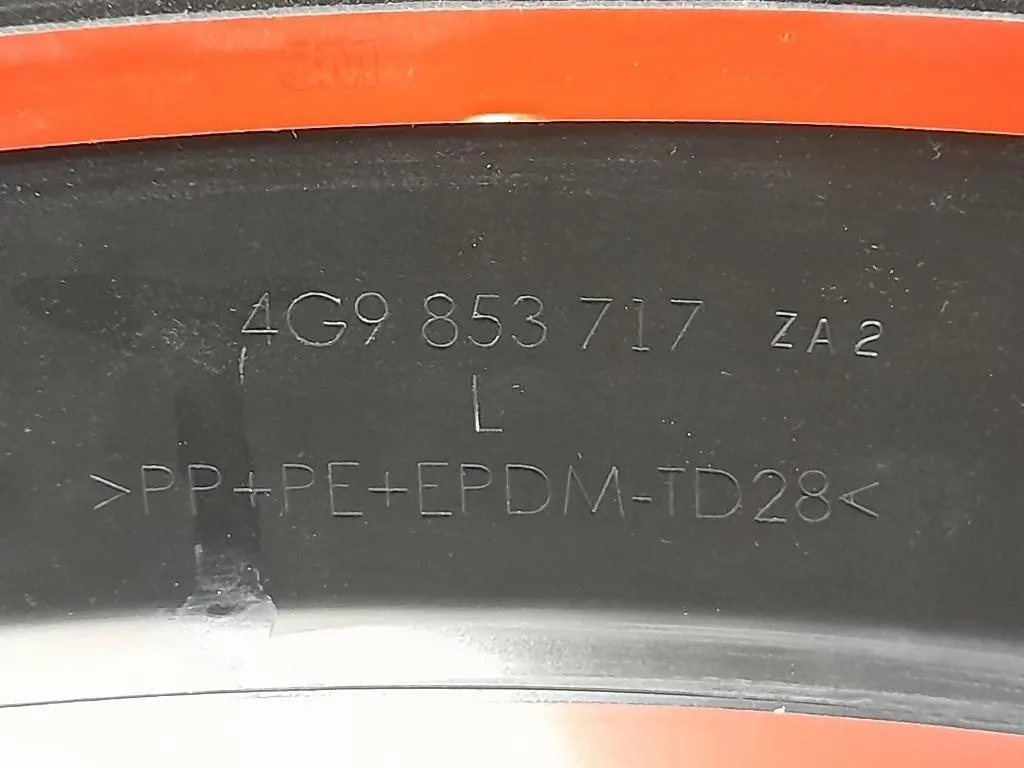 Modanatura Paracolpi Passaruota ANT SX 4G9853717 Audi A6 4GC 2014