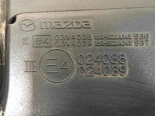 Retrovisore Esterno ANT DX SPECCHIETTO SPECCHIO 8 FILI Mazda 6 III 2013