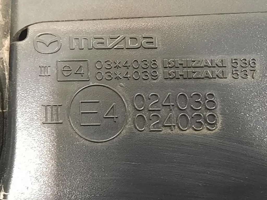 Retrovisore Esterno ANT DX SPECCHIETTO SPECCHIO 8 FILI Mazda 6 III 2013