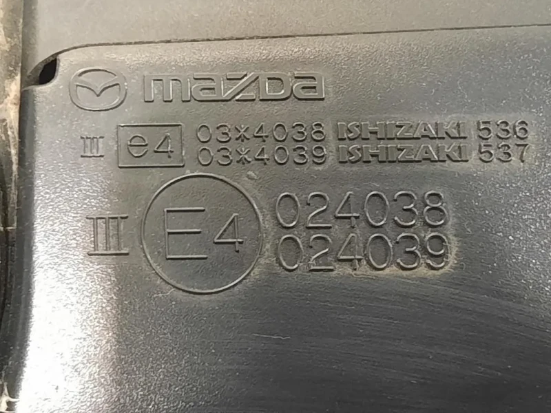 Retrovisore Esterno ANT DX SPECCHIETTO SPECCHIO 8 FILI Mazda 6 III 2013