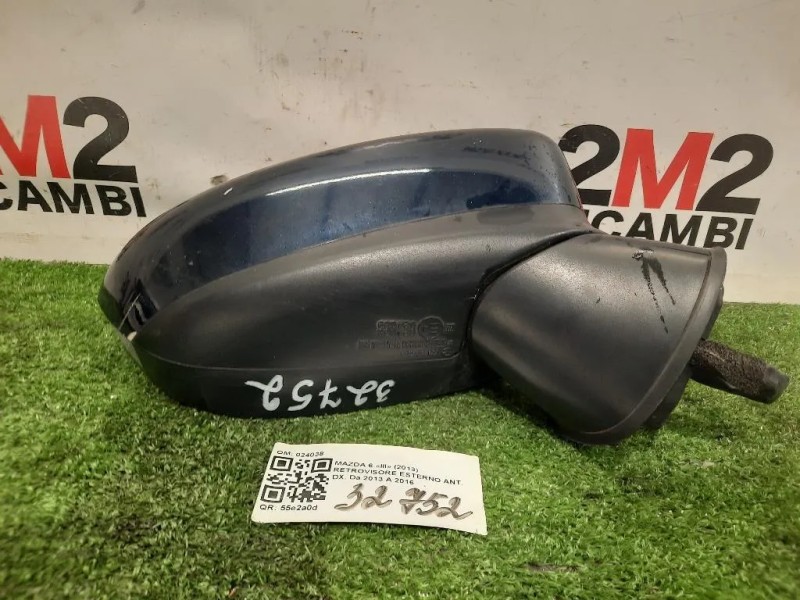 Retrovisore Esterno ANT DX SPECCHIETTO SPECCHIO 8 FILI Mazda 6 III 2013