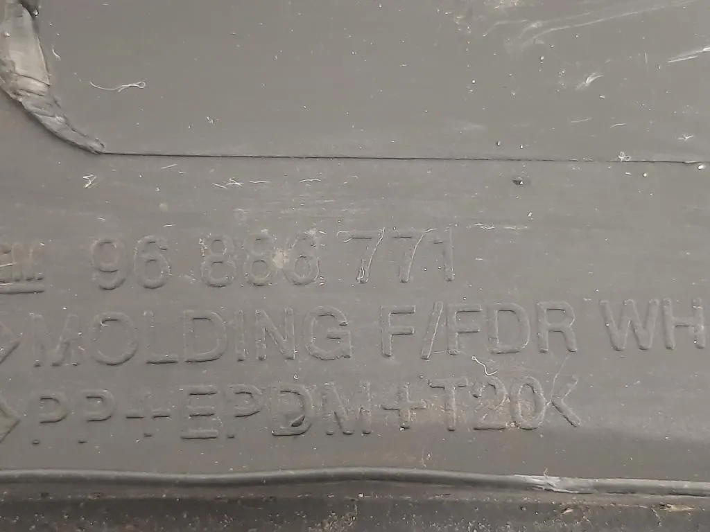 Modanatura Paracolpi Passaruota ANT SX 96886771 Chevrolet Orlando 2011