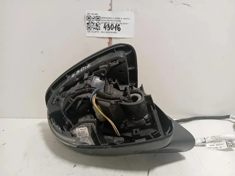 Retrovisore Esterno ANT DX 041496 Mercedes Classe A W177 2018