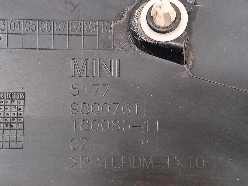 Modanatura Paracolpi Passaruota ANT SX 5177 9800761 Mini Countryman Cooper R60 2010