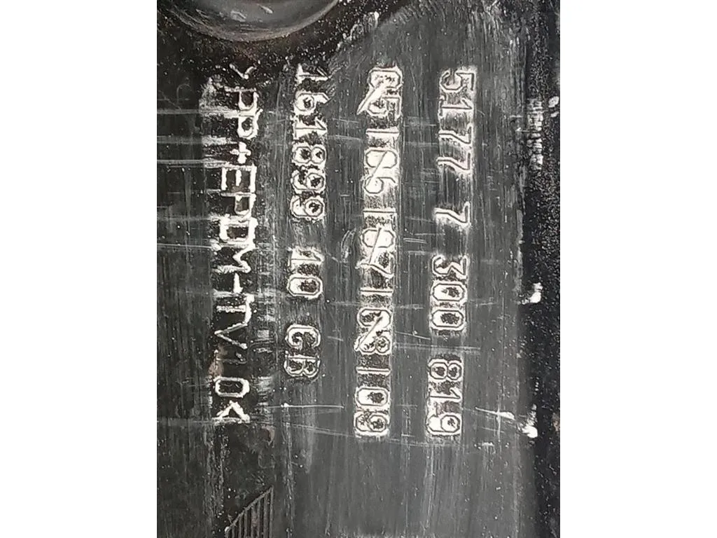 Modanatura Paracolpi Passaruota ANT SX 351777300819 Mini MINI ONE F55 2014