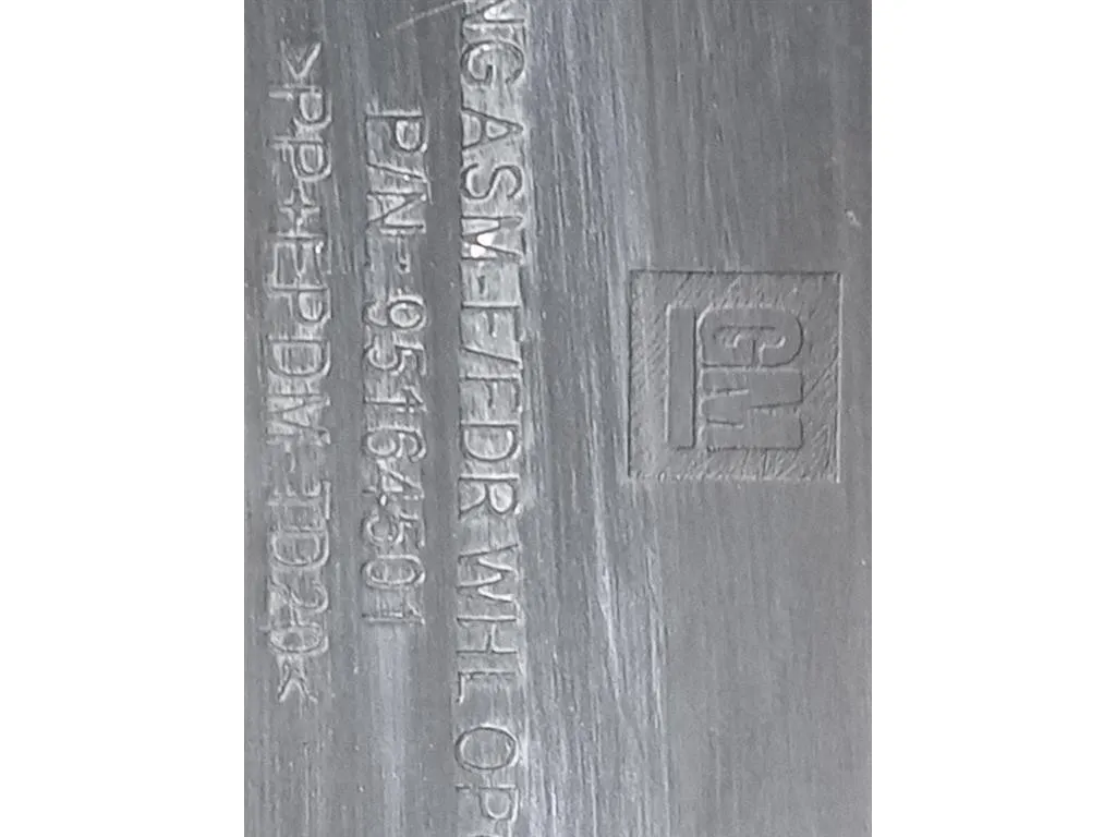 Modanatura Paracolpi Passaruota ANT SX 95164501 Opel Mokka 2013