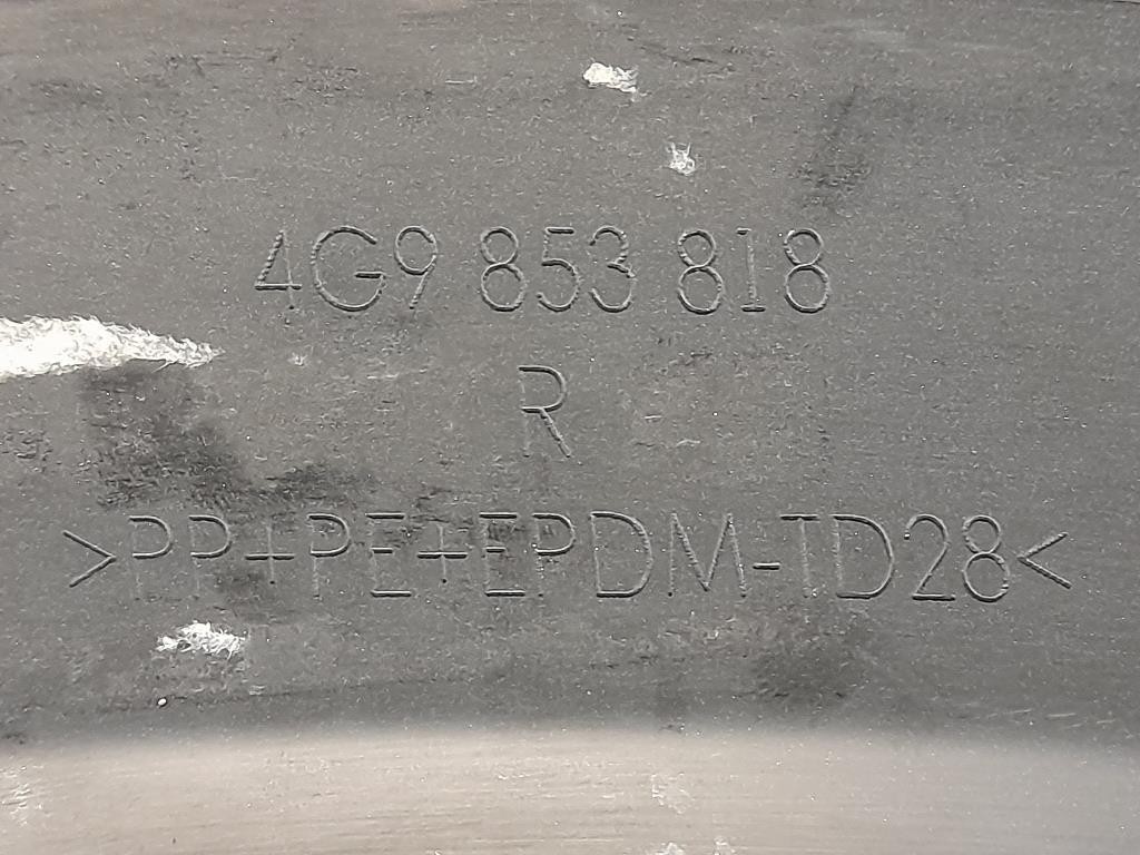 Modanatura Paracolpi Passaruota POST DX 4G9853818 Audi A6 4GC 2014