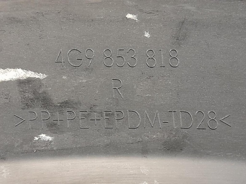 Modanatura Paracolpi Passaruota POST DX 4G9853818 Audi A6 4GC 2014