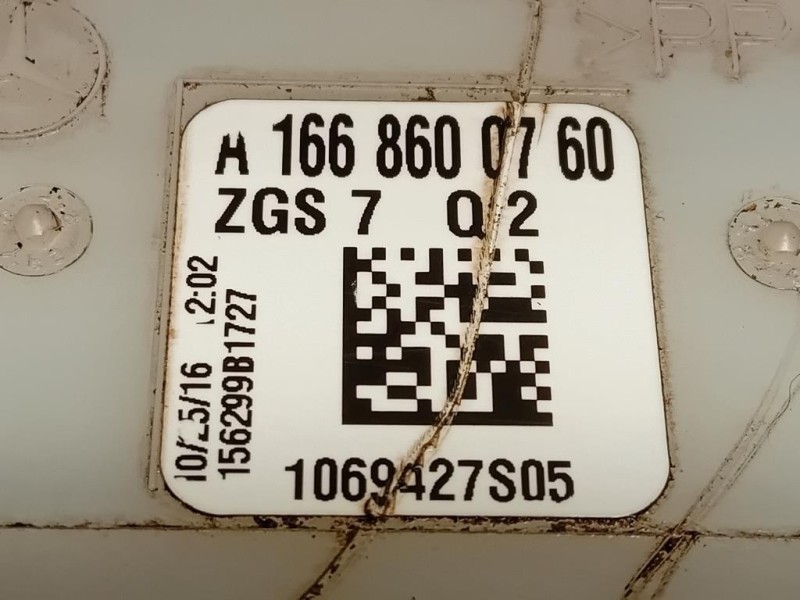 Vaschetta Tergicristalli A1668690420 Mercedes Classe GLE W166 2015
