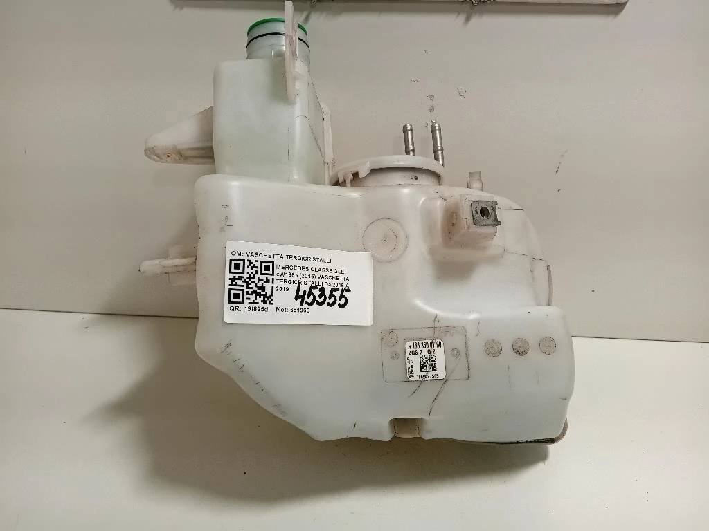 Vaschetta Tergicristalli A1668690420 Mercedes Classe GLE W166 2015