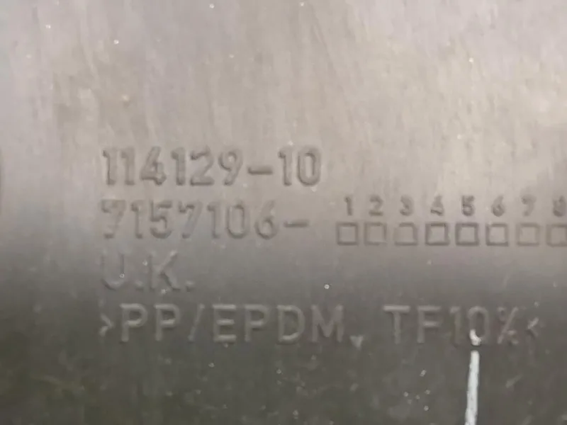 Modanatura Paracolpi Passaruota POST DX 7157106 Mini MINI Cooper R56 2007