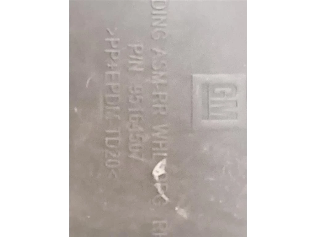 Modanatura Paracolpi Passaruota POST DX 95164507 Opel Mokka 2013