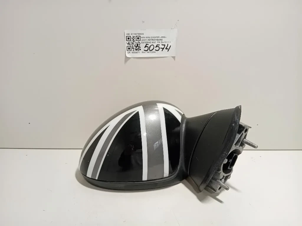 Retrovisore Esterno ANT DX 51162755636 Mini MINI Cooper R56 2007