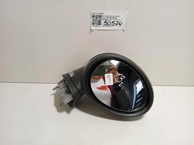 Retrovisore Esterno ANT DX 51162755636 Mini MINI Cooper R56 2007