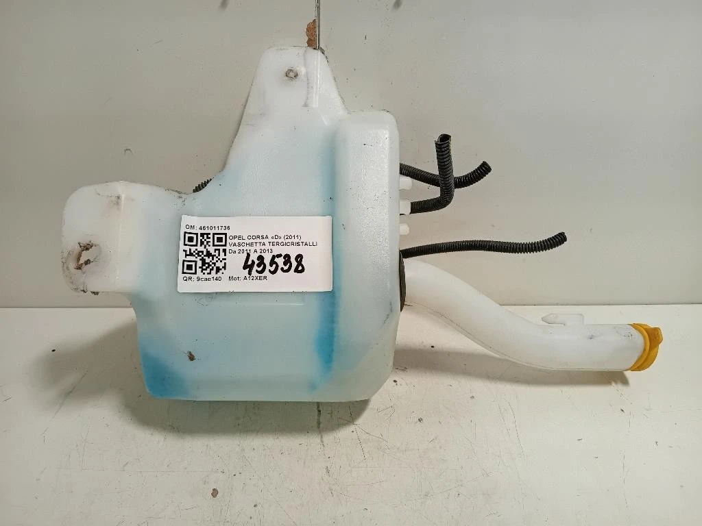 Vaschetta Tergicristalli 461011736 Opel Corsa D 2011