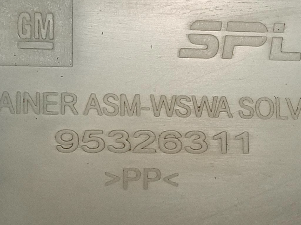 Vaschetta Tergicristalli 95326311 Opel Mokka 2013