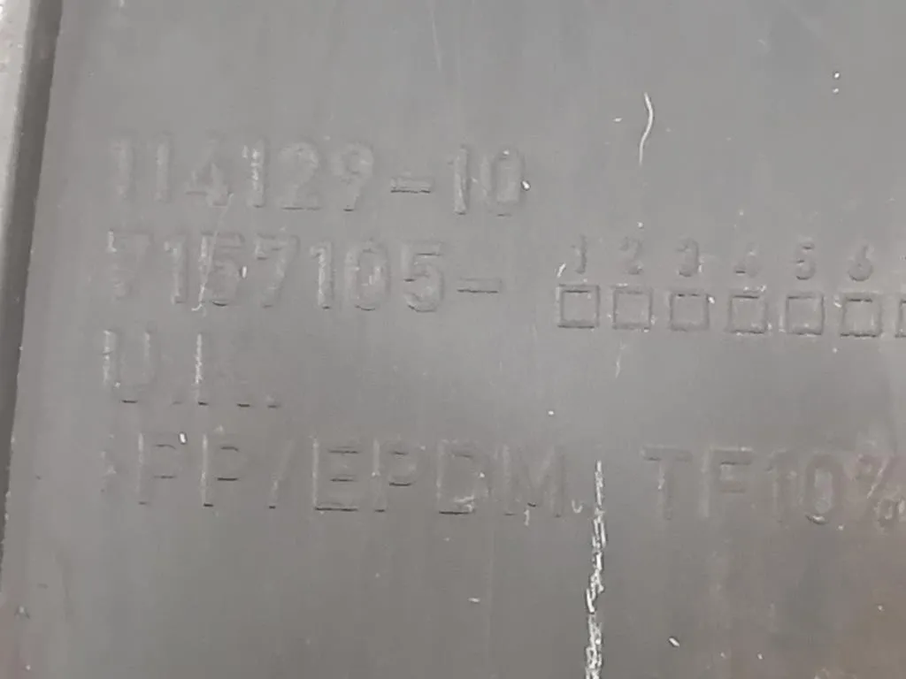 Modanatura Paracolpi Passaruota POST SX 7157105 Mini MINI Cooper R56 2007