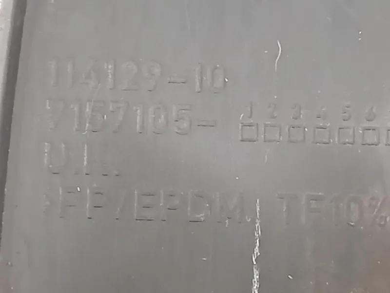 Modanatura Paracolpi Passaruota POST SX 7157105 Mini MINI Cooper R56 2007