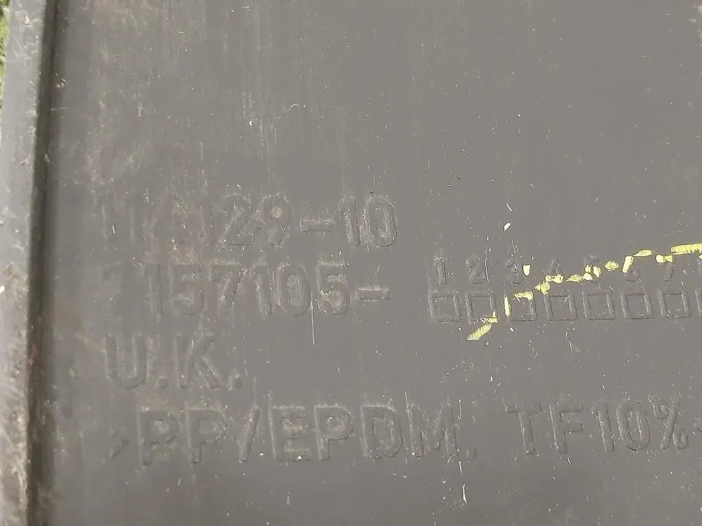 Modanatura Paracolpi Passaruota POST SX 114129-10 715710 Mini MINI Cooper R56 2007