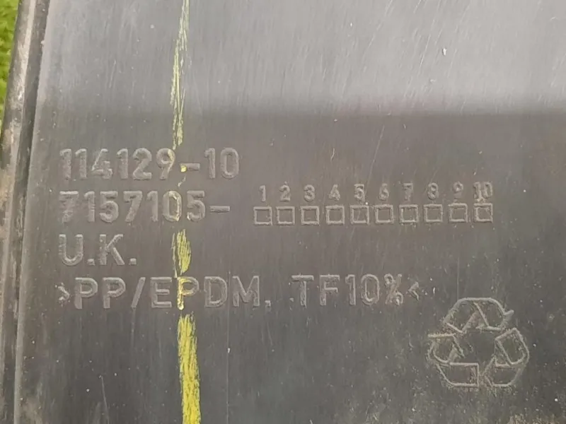 Modanatura Paracolpi Passaruota POST SX 114129-10 7157105 Mini MINI Cooper R57 Cabrio 2007