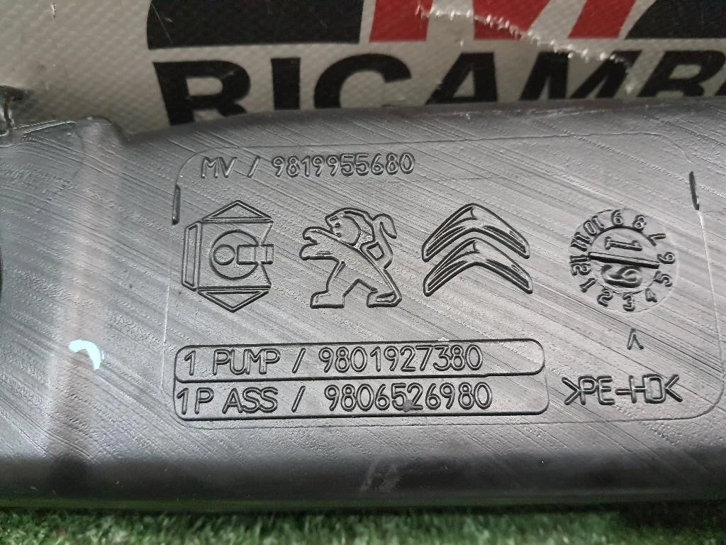 Vaschetta Tergicristalli 9819955680 Peugeot 308 II 2017