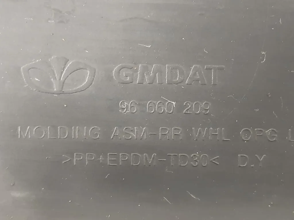 Modanatura Paracolpi Passaruota POST SX 96660209 Opel Antara A 2011