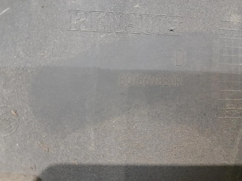 Modanatura Paracolpi Porta ANT DX 801867830R Renault Captur I 2013