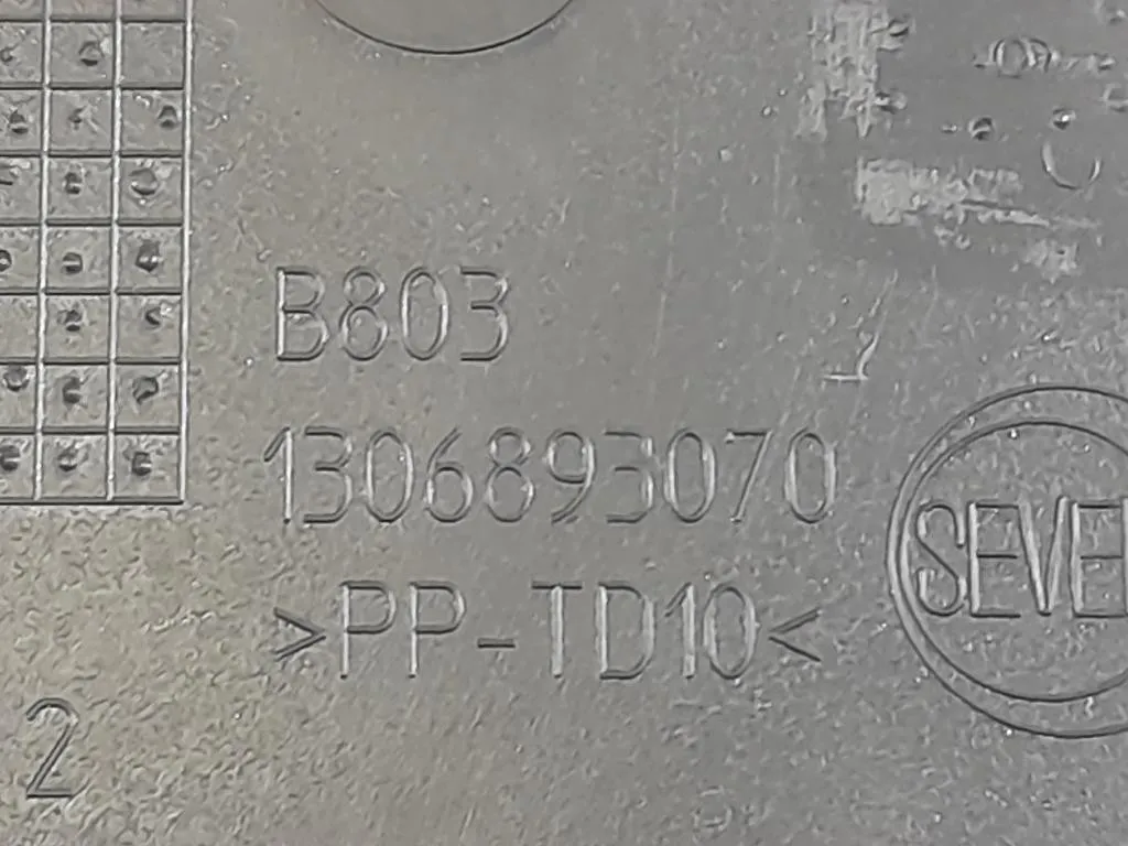 Modanatura Paracolpi Porta INF ANT DX 1306893070 Citroen Jumper III 2014